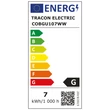 Energ COB LED spot fényforrás 230VAC, 7 W, 2700 K, GU10, 490 lm, 40°