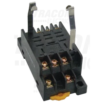 Relé aljzat RL11 3 érintkezős miniatűr teljesítmény relékhez