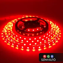 RGB LED szalag, Színváltós beltéri IP20 60LED/m SMD 5050 14,4W/m