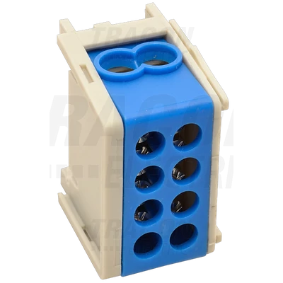 Főáramköri leágazó kapocs 4x16mm2, kék